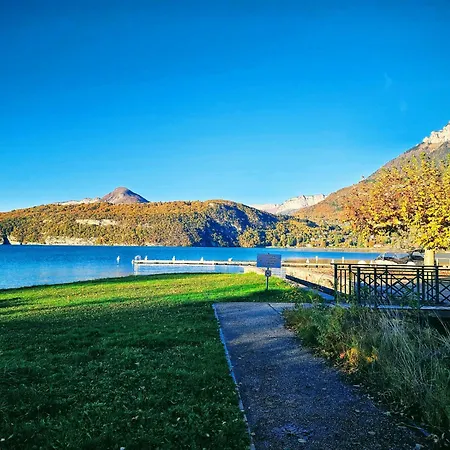 Reflets Du Annecy, Baie Des Voiles - Vue - Terrasse - & Parking Prives Apartment Duingt