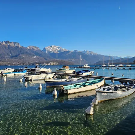 Apartment Reflets Du Annecy, Baie Des Voiles - Vue - Terrasse - & Parking Prives